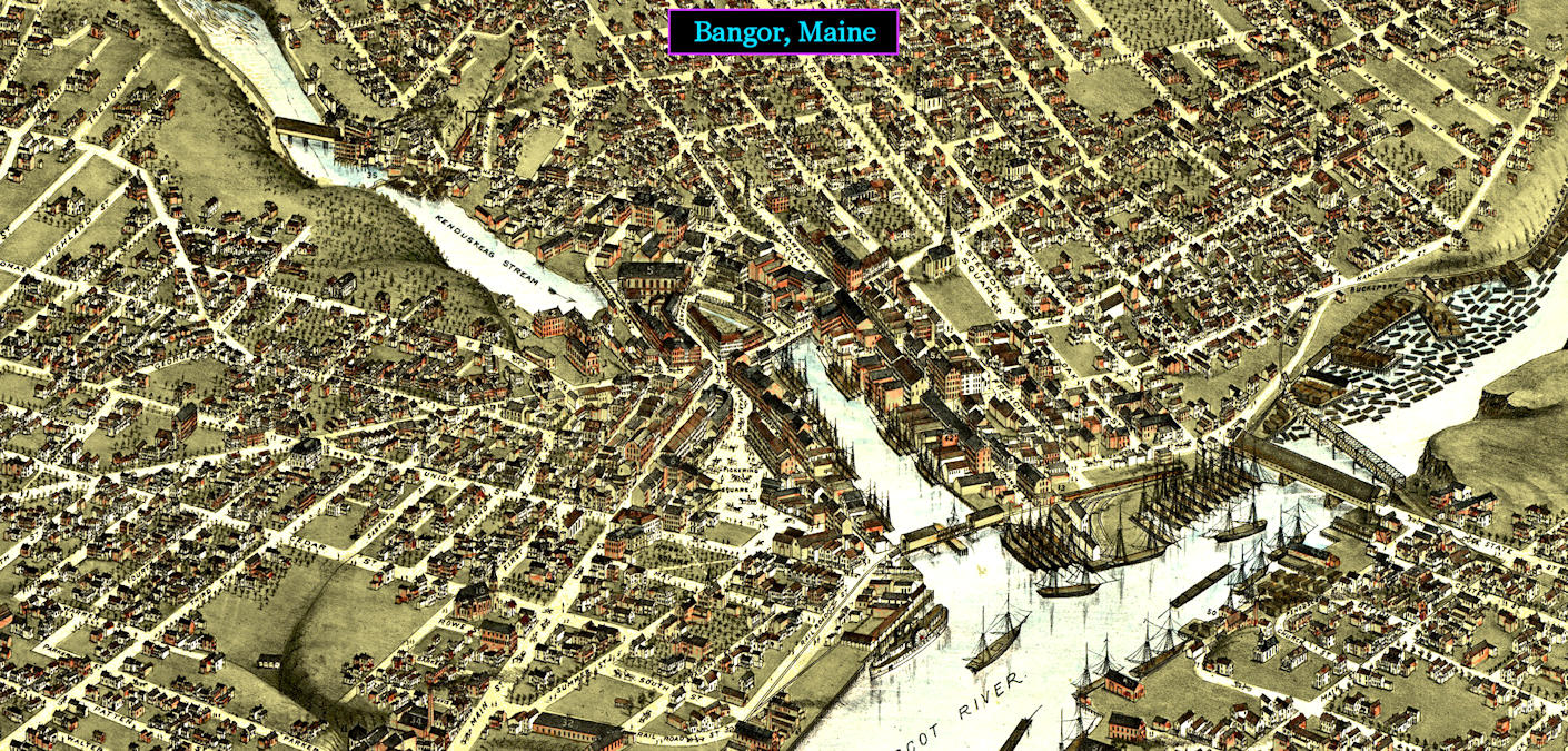 Bangor, Maine, 1870